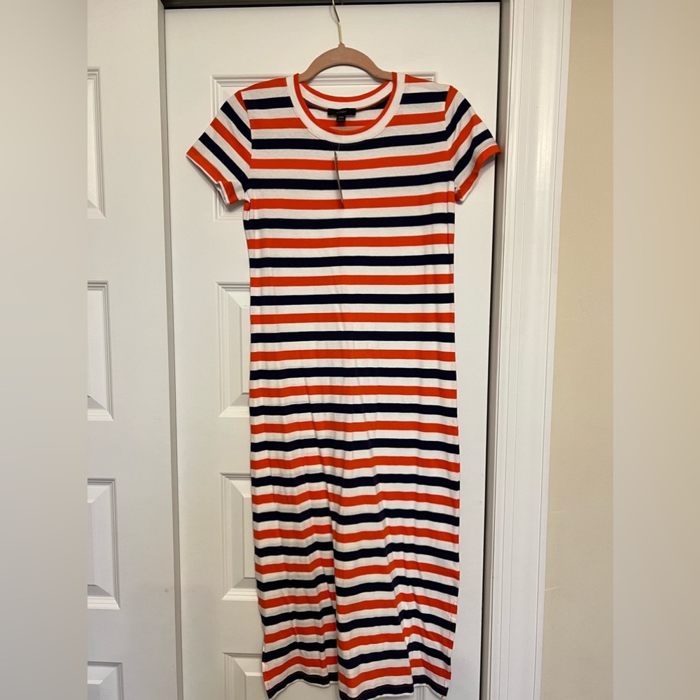 Stripe maxi dress